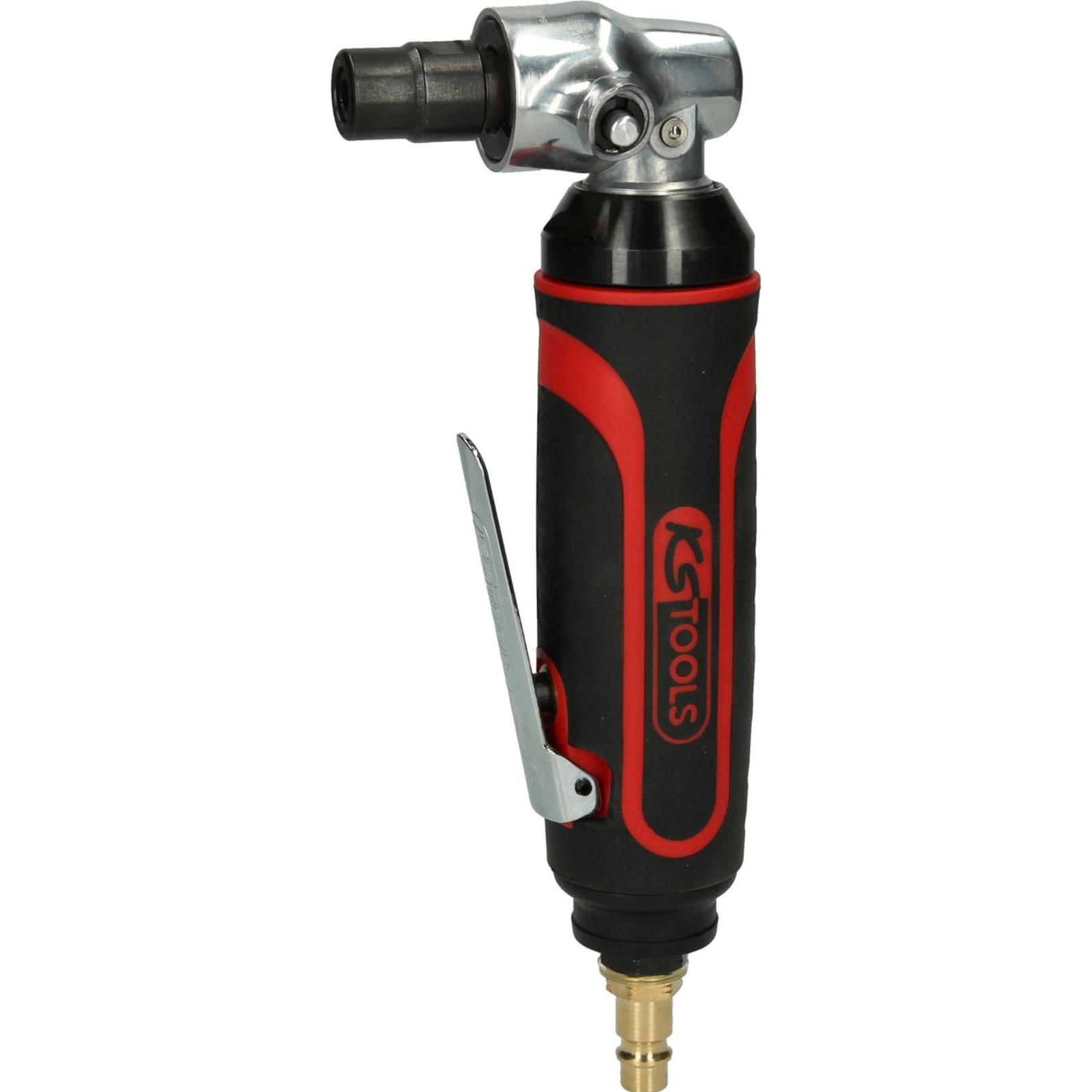 KS Tools, Schleifmaschine + Poliermaschine, Druckluft-Winkelstabschleifer, pneumatisch, 18000 U/min (370 W)