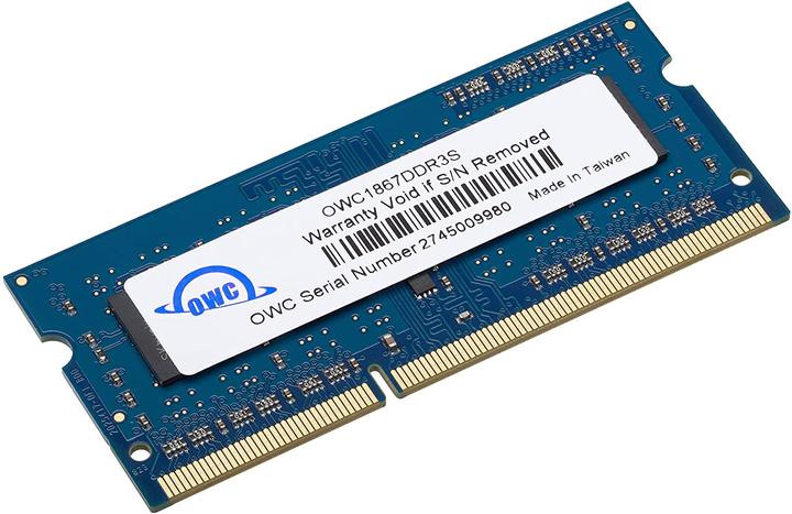 Actual product image OWC 8.0GB 1867 MHz DDR3 Memory for iMac 27 (1 x 8GB, 1866 MHz, DDR3-RAM, SO-DIMM)