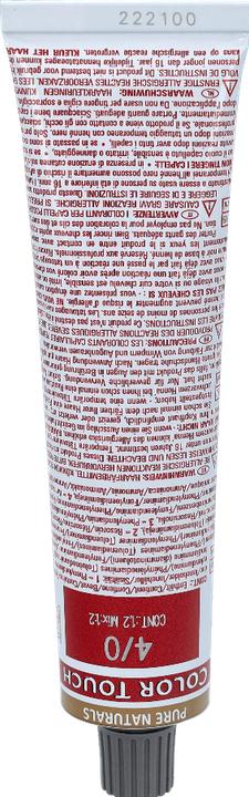 Actual product image Wella Professional - Color Touch Pure Naturals - Demi-permanent hair colour without ammonia 4/0 - (0, 4)