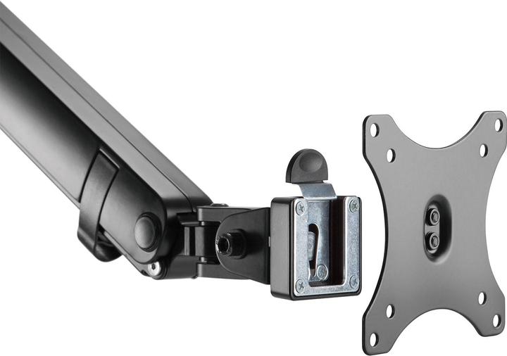 Produktbild Silverstone SST-ARM13- Single LCD LED Monitor Arm with mechanical spring design, adjustable, 90° Rot (Tisch, 32.01")