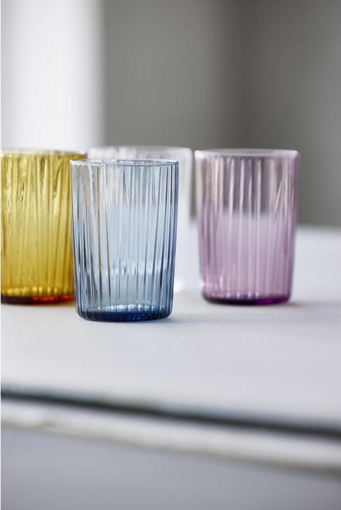 Immagine prodotto Bitz Bicchiere per bere Kusintha 280 ml, 4 pezzi, Trasparente (0.28 l, 4x)