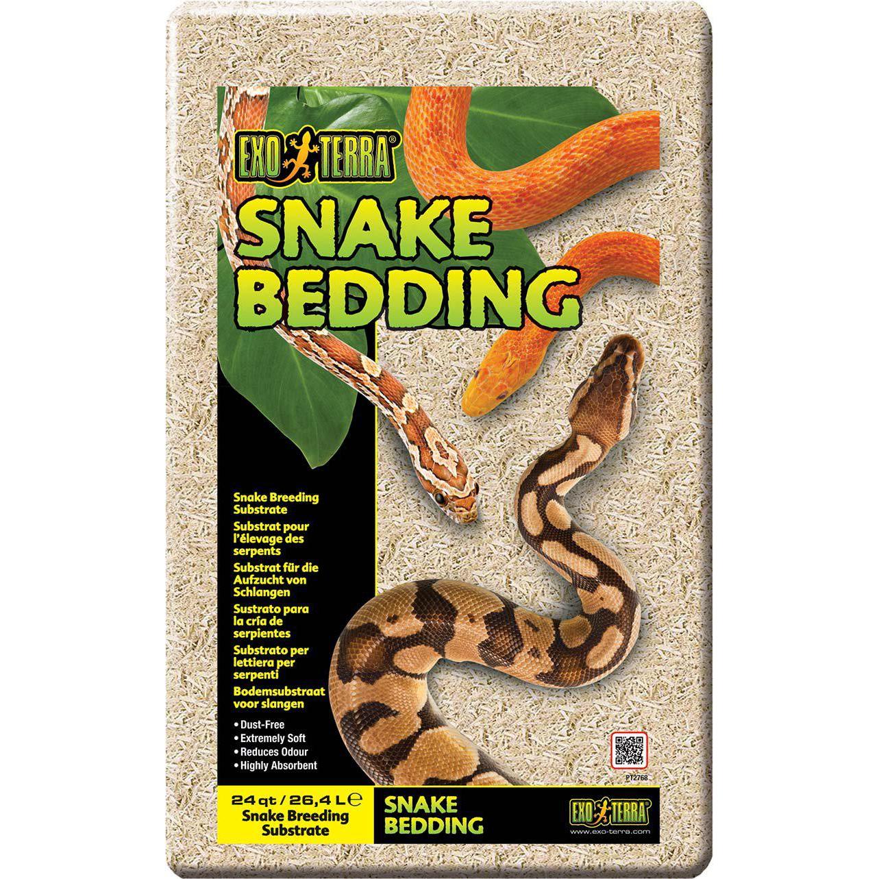 Comparer les prix de Exoterra litière snake bedding pour reptile 26,4 l