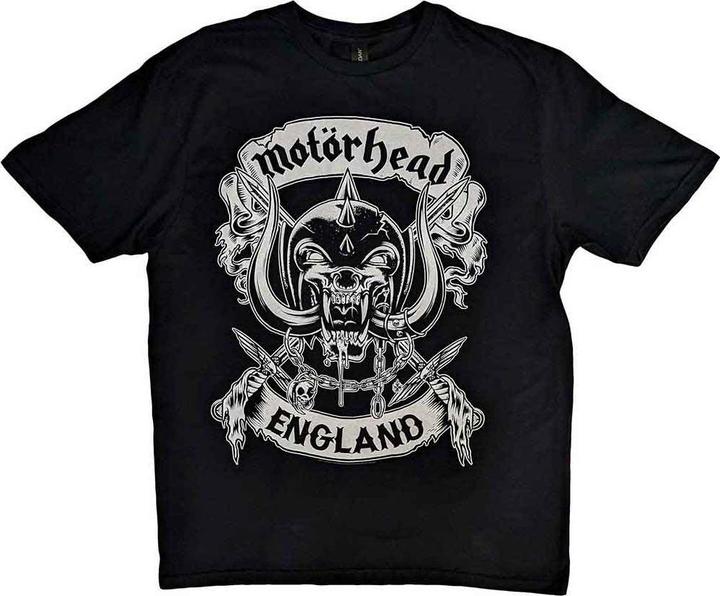 Motorhead Crossed Swords England Crest
