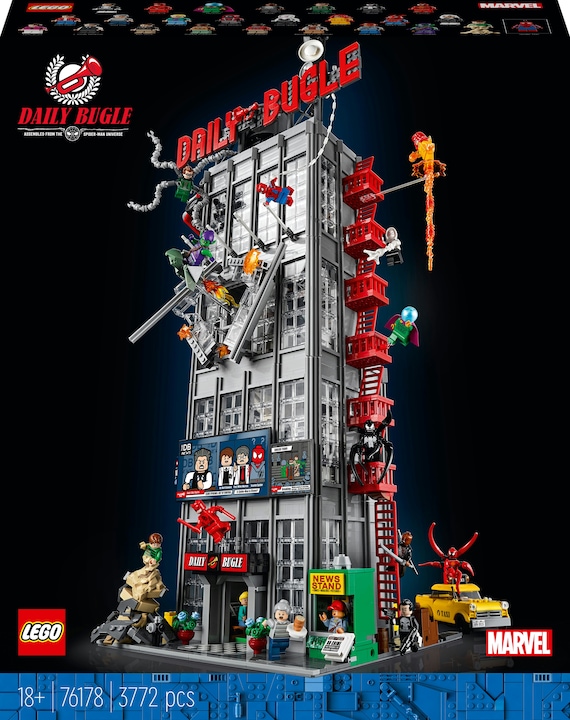 LEGO Daily Bugle (76178, LEGO Marvel, LEGO Rare Sets)