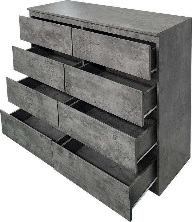 Produktbild HTI-Living Kommode 8 Schubladen Thekla Beton