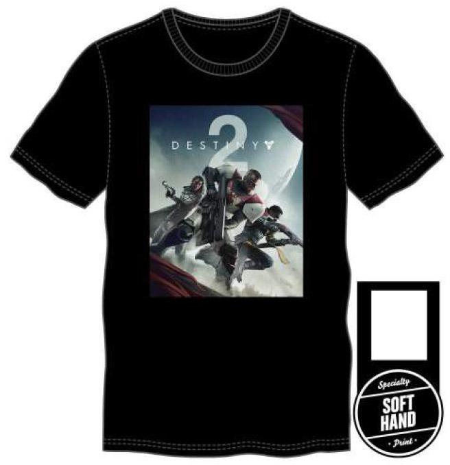Produktbild Bioworld Destiny 2 - Key Art Men T-Shirt - Black, Size:XL (XL)