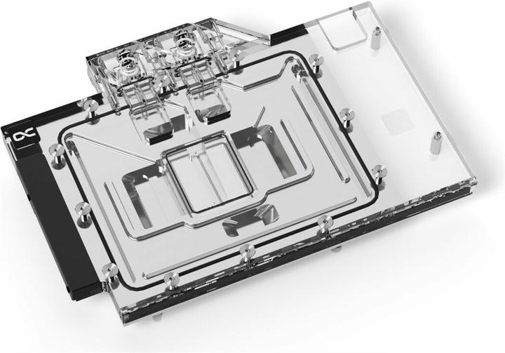 Alphacool Bloc de glace Aurora Geforce RTX 4090 Strix + TUF avec plaque arrière