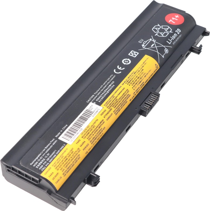 Produktbild AccuCell Akku passend für Lenovo Thinkpad L560, L570, 00NY488, 00NY489, SB10H45073, FRU00NY489, 10,8V 4400mAh (4400 mAh)
