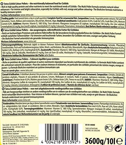 Image du produit Tetramin Cichlid Color 10 l (Cichlidés, 10000 ml)