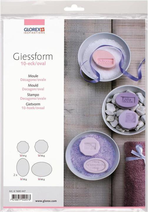 Actual product image Glorex Soap mold