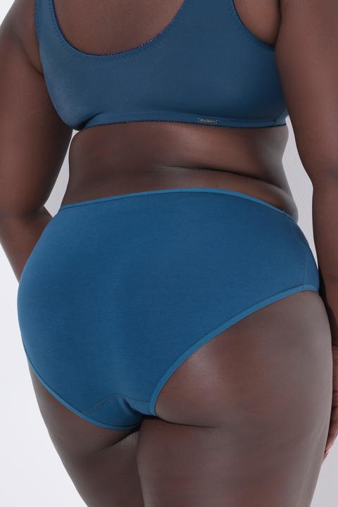 Produktbild Ulla Popken Midislips, 5er-Pack, einfarbig, bis Gr. 66/68 (62)