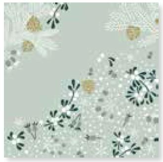 Produktbild Paper + Design Weihn.Zelltuchserviette (20 x, 24 x 24 cm)