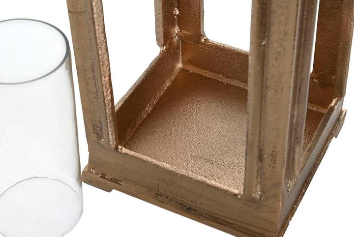 Produktbild Esprit Laterne Home Gold Aluminium Kristall Vintage 17 x 17 x 78 cm