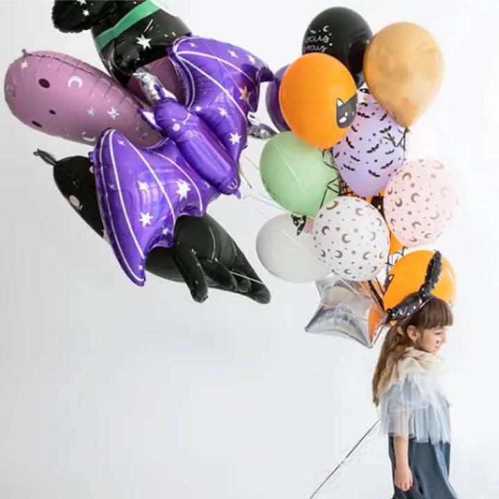 Immagine prodotto Partydeco Palloncino in foil pipistrello Halloween viola (1 x)