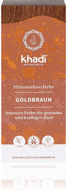 Khadi Pflanzenhaarfarbe (Braun)