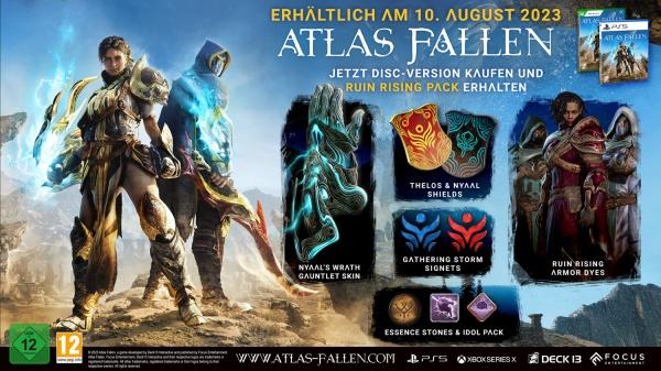 Actual product image Plaion Atlas Fallen PS-5 (PS5, DE)
