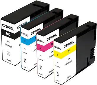 Image du produit Pelikan PGI-2500XL Multi B/C/M/Y (M, C, Y, CF)