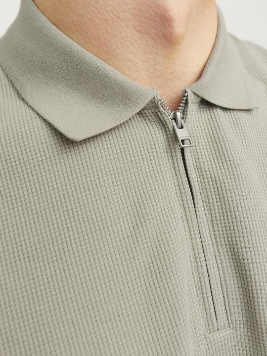 Actual product image Jack & Jones Single-coloured polo T-shirt T-shirt (S)