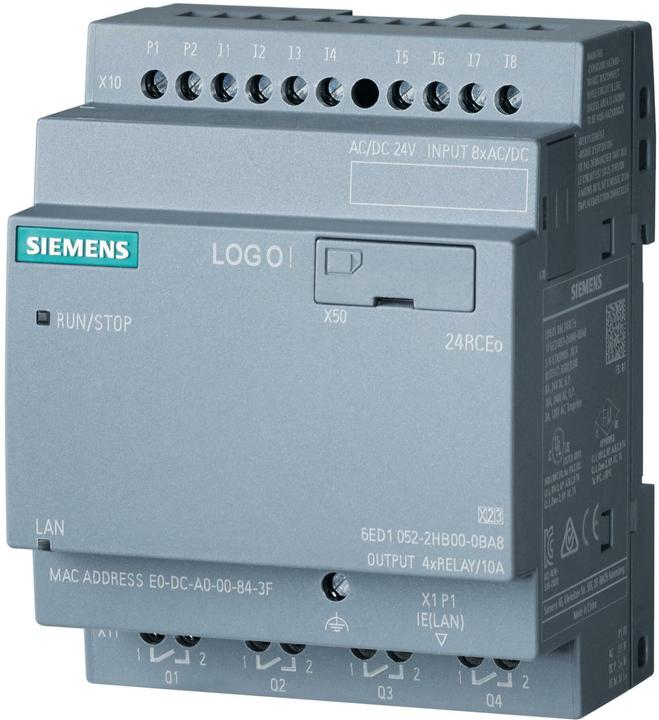 Image du produit Siemens LOGO! 24 RCEo 6ED1052-2HB08-0BA2