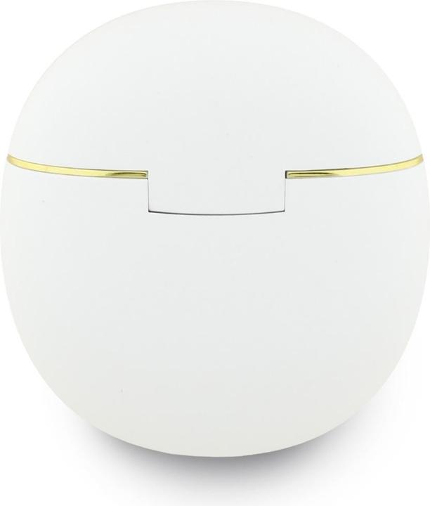 Productafbeelding Guess TWS Earphones Gold Line Triangle white (4 h, Draadloze)