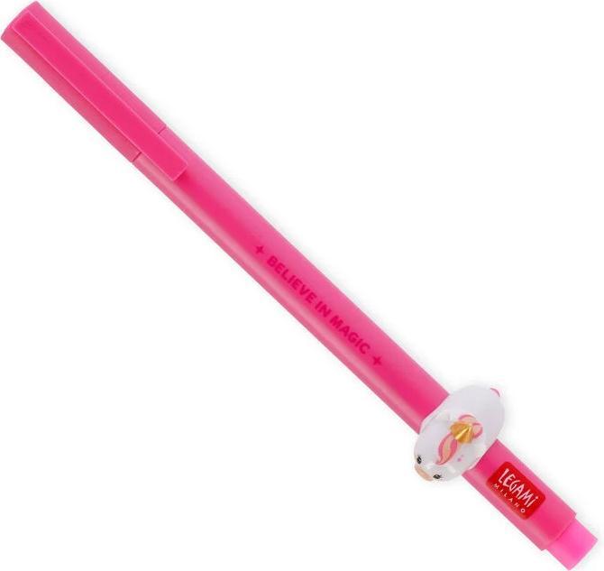 Image du produit Legami Roller Gelstift Unicorn lovely friends (Rose néon, 1 x)