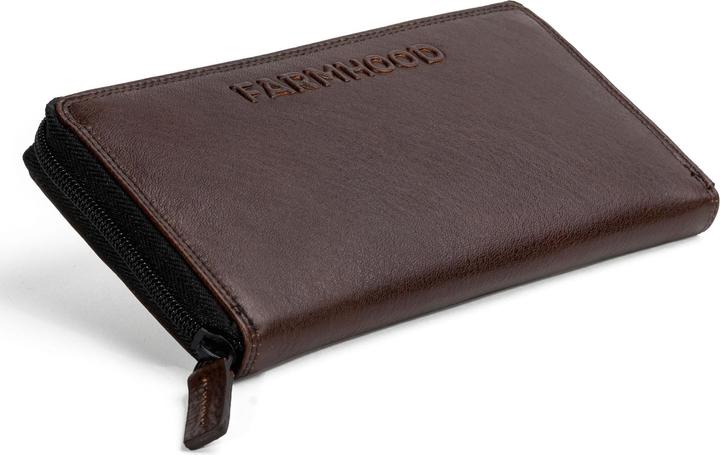 Actual product image Farmhood Memphis wallet RFID protection leather 19.5 cm