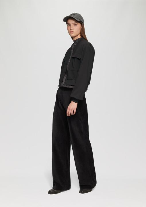 Actual product image S.Oliver Bluse Verkürzte Blusenjacke im Blousonstyle (42)