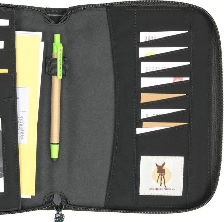 Actual product image Lässig Mutterpasshüllen Dokumenten-Tasche Mums Organizer - Black