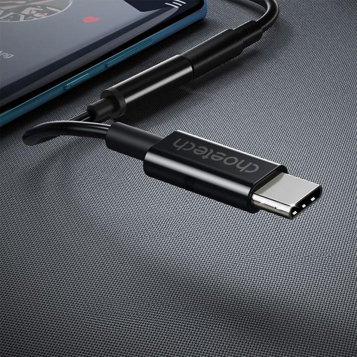 Actual product image Choetech 3.5mm jack - USB C (Jack adapter)