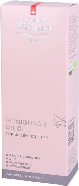 Actual product image Louis Widmer Cleansing milk unscented (Cleansing lotion, 200 ml)