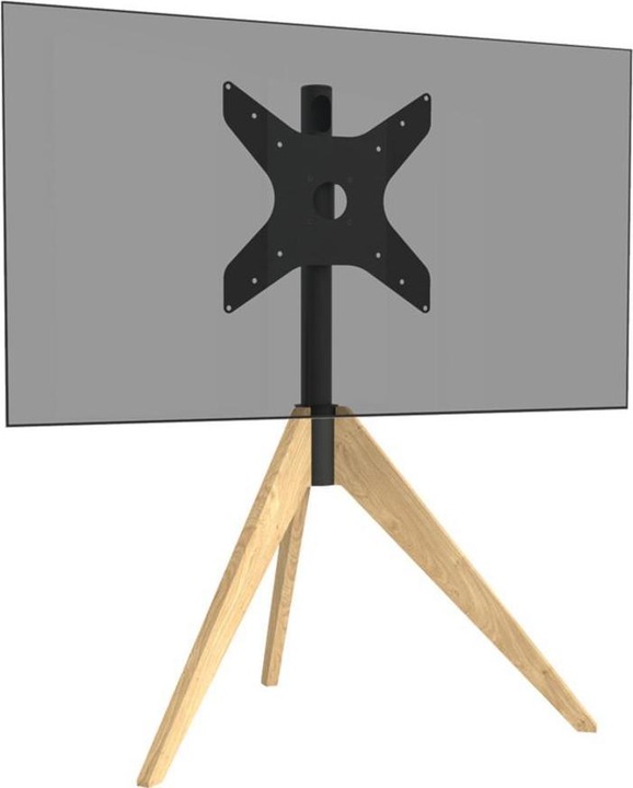 Actual product image Cavus TRIANGLE-OAK TV stand 32-65inch, VESA 200x200, oak wood (65", 30 kg)