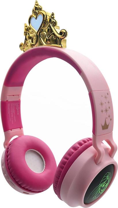 Actual product image Lexibook Disney Princess - Bluetooth headphones w. lights (HPBT015DP)