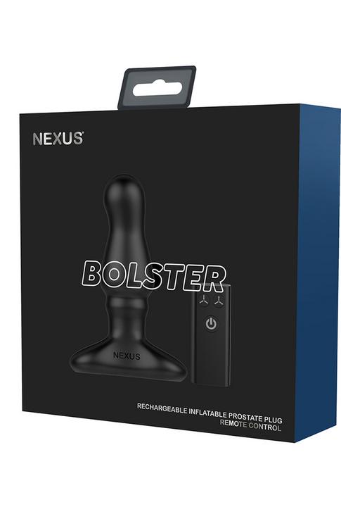 Actual product image Nexus BOLSTER Butt Plug with Inflatable Tip