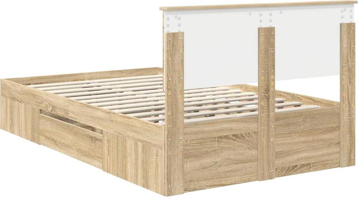 Image du produit vidaXL Modernes Bett (137 x 203 cm)
