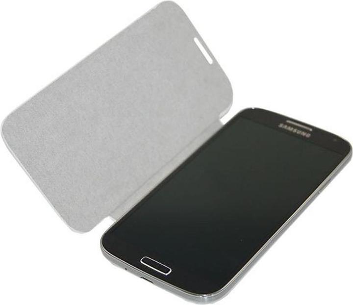 Produktbild König Design Handyhülle Tasche (Flipcover) für Samsung I9190 Galaxy S4 mini weiss (Samsung Galaxy S4 mini)