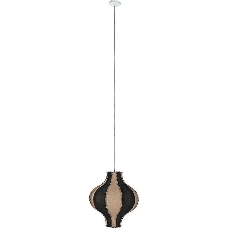 Esprit, Lampada a sospensione, Deckenlampe Home zweifarbig Jute Schnur Eisen 25 W 50 x 50 x 54 cm (E27)