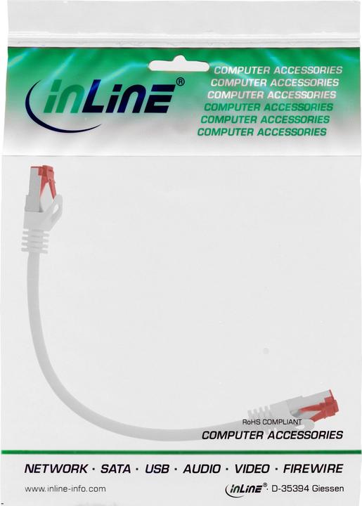 Immagine prodotto InLine Cavo patch (S/FTP, CAT6, 0.25 m)