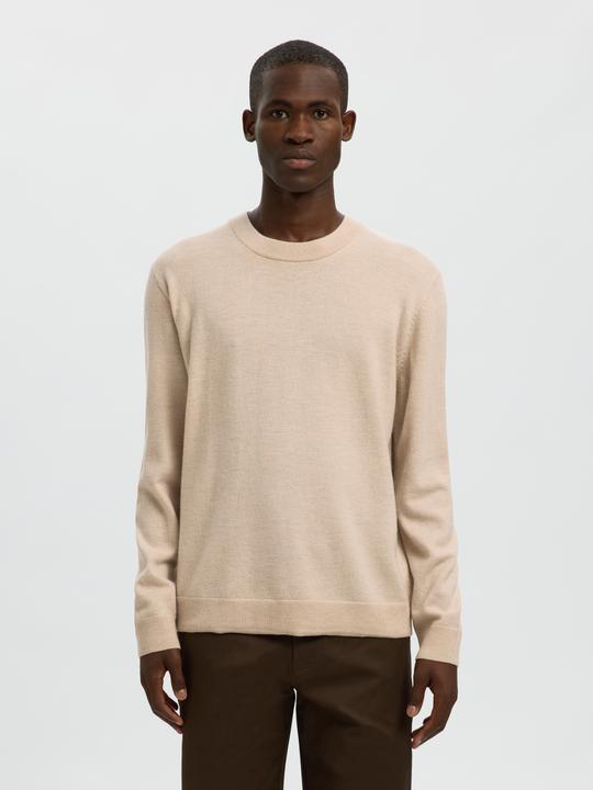 Produktbild Selected Slhtray Merino Brushed Relaxed Crew Noos (L)
