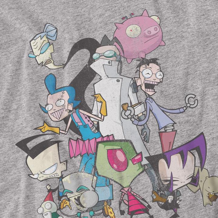 Immagine prodotto Invader Zim Maglietta Foto di gruppo Adulto Unisex (M)