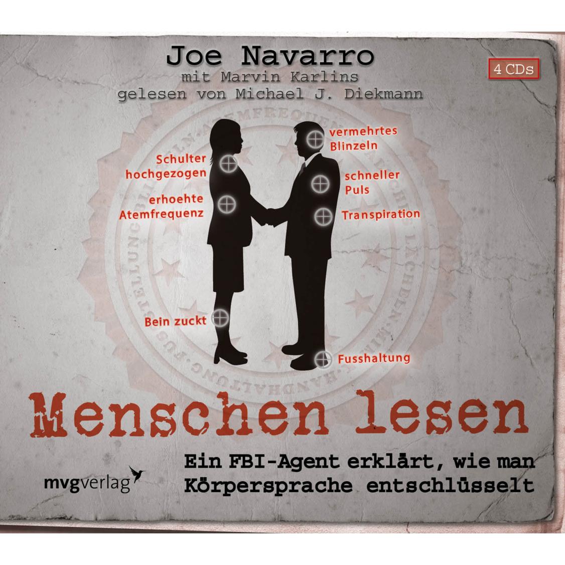 Menschen lesen, Hörbücher von Joe Navarro