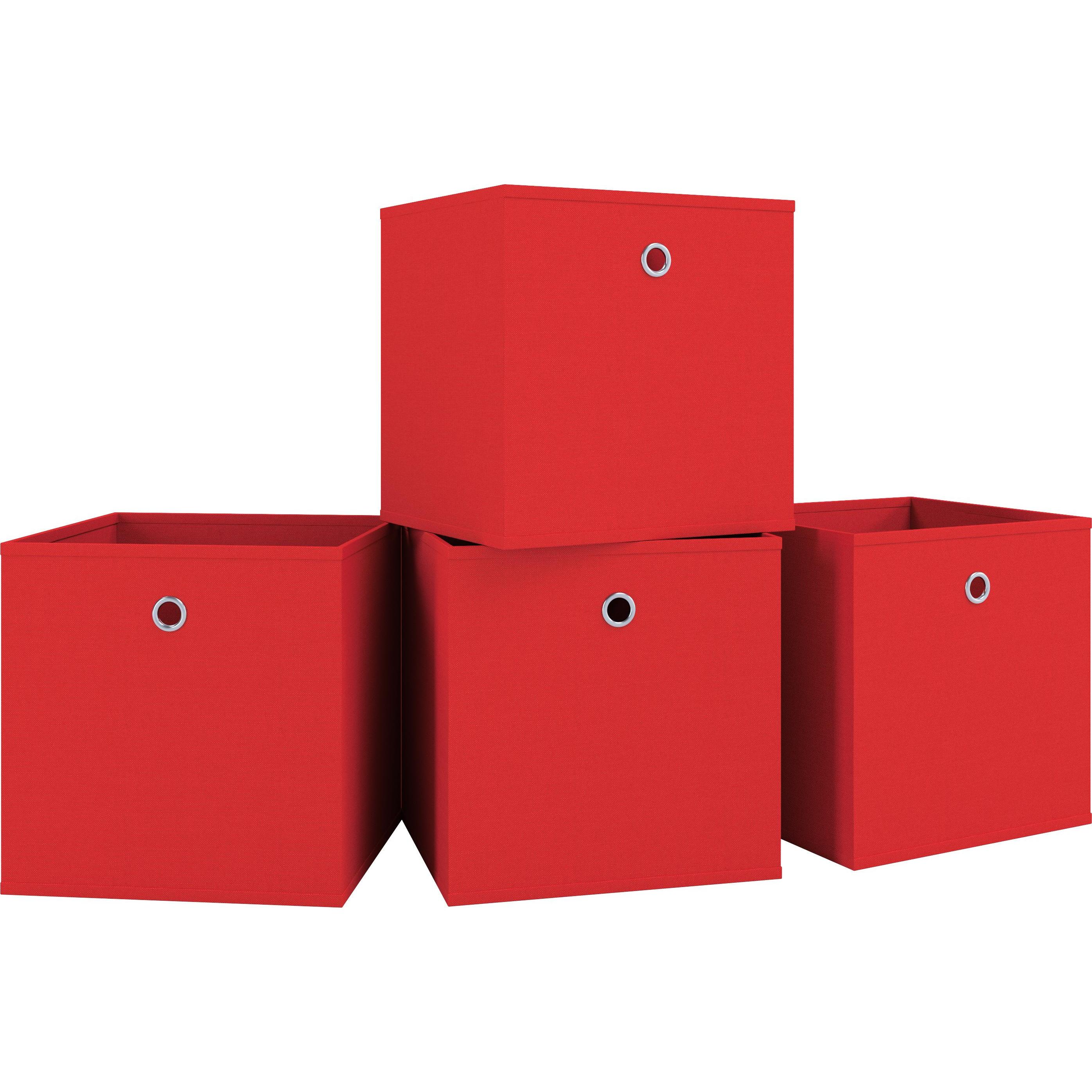 Thumbnail - VCM, Aufbewahrungsbox, 4er-Set Faltbox Klappbox "Boxas (27 x 27 cm)