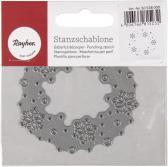 Produktbild Rayher Stanzschablone Schneeflockenkranz ø7, 5cm, 1 Stüc