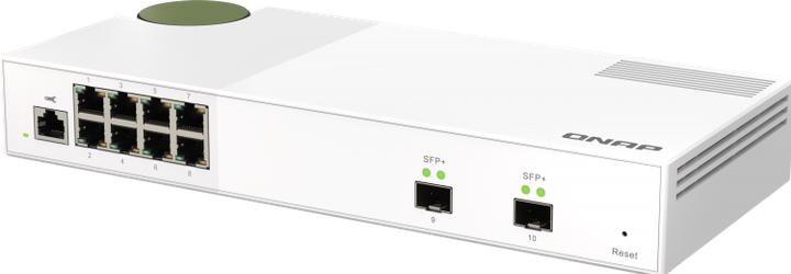 Immagine prodotto QNAP QSW-M2108-2S, 8 porte, 2 porte SFP+, switch gestito via web (8 porte)