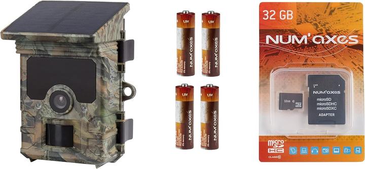 Image du produit Num'axes NUMAXES Alles inbegrepen: PIE1060 fotoval voor buiten, batterijen + geheugenkaart