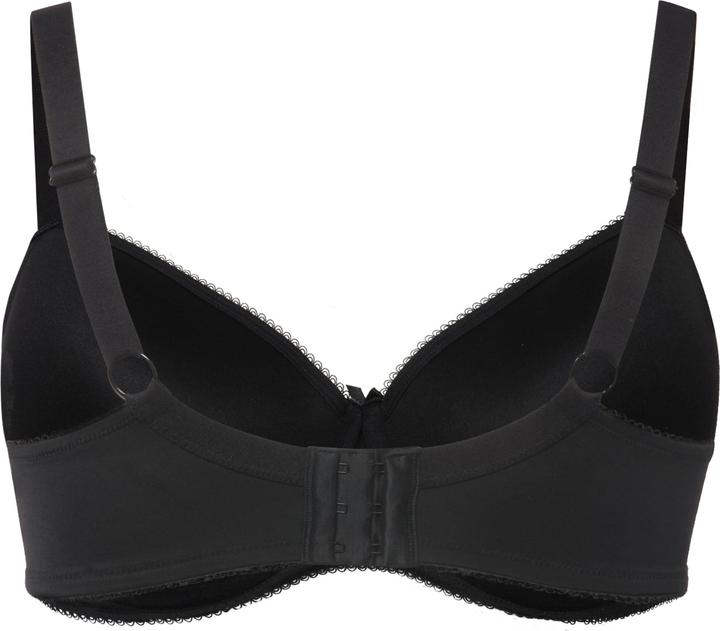 Image du produit Ulla Popken Damen grosse Grössen Bügel-BH, Softschale, Cup B-E schwarz 105E 697144100-105E (105 E)