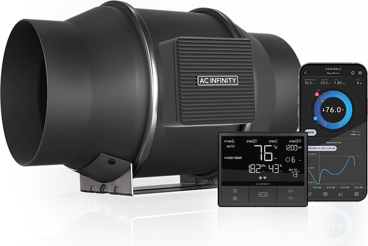 Actual product image AC Infinity Cloudline T6 (32 dB)