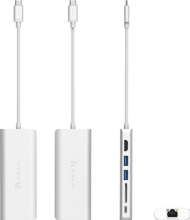 Produktbild Adam Elements Casa Hub A01 USB-C (000065) station (USB-B, 6 Ports)