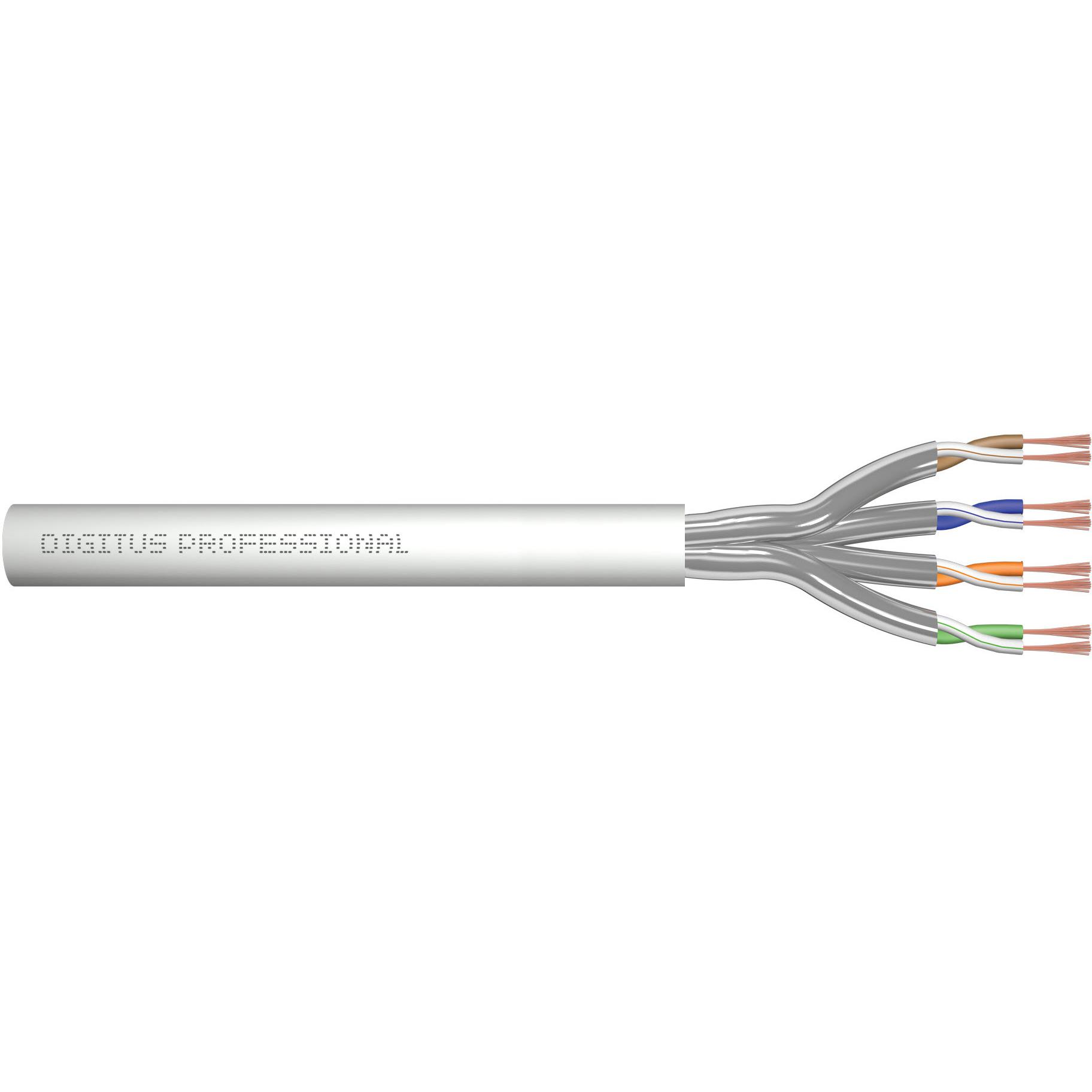 Digitus Netzwerkkabel (U/FTP, CAT6a, 100 m), Netzwerkkabel