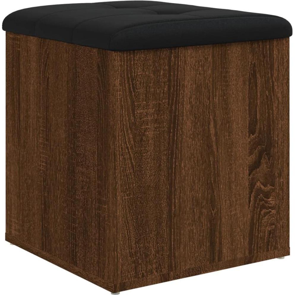 VidaXL, Sitzbank, Sitzbank mit Stauraum Braun Eiche 42x42x45 cm (42 cm)