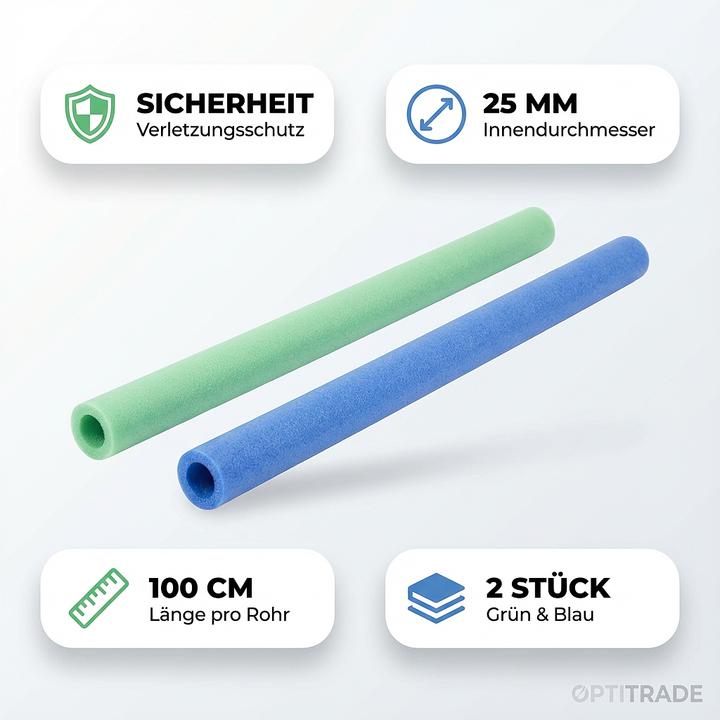 Image du produit Hudora 2 tubes en mousse de 25 mm